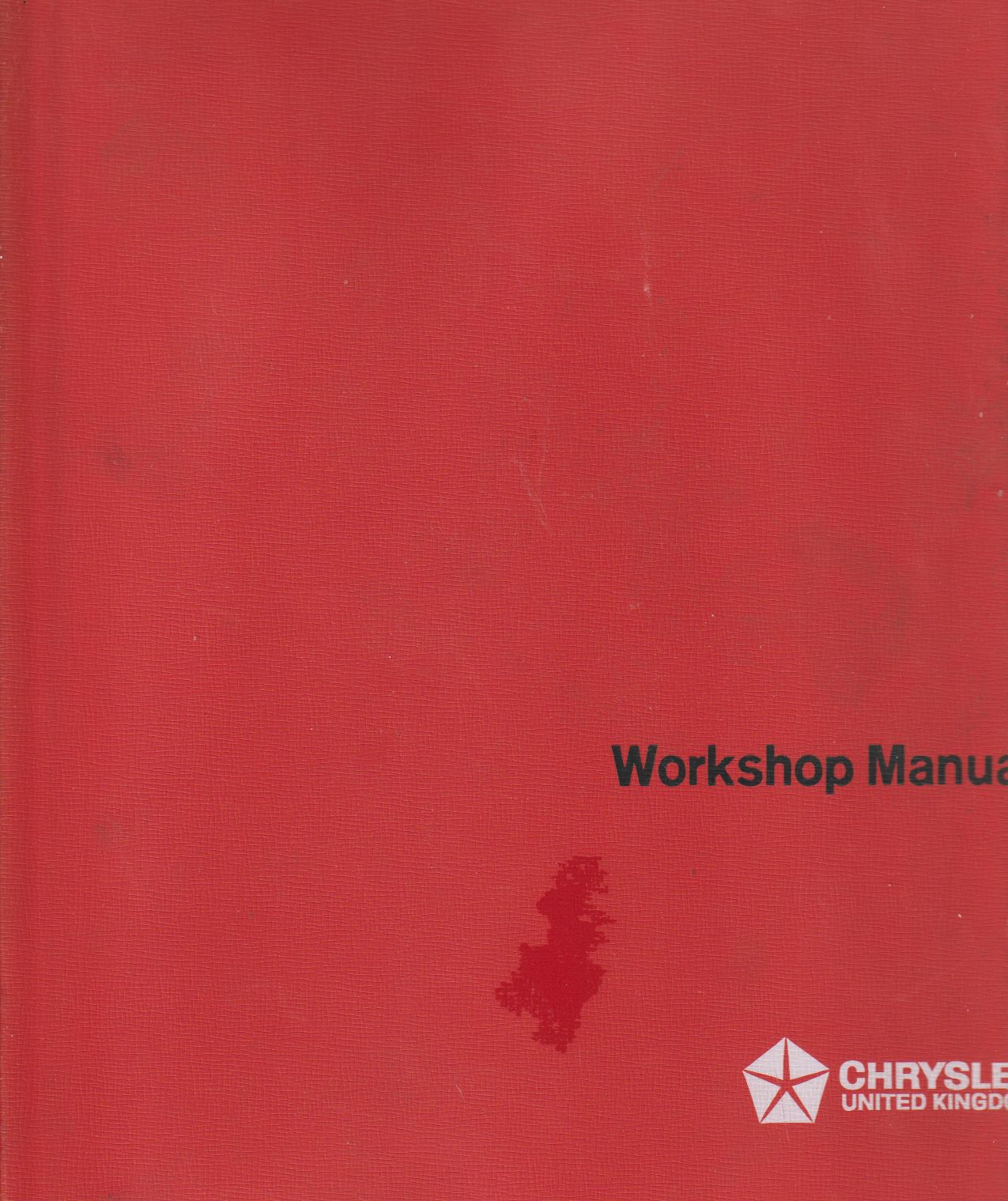 Chrysler 160 - 180 2 Litre Workshop Manual W. S. M. 155 (image for) Chrysler 160 - 180 2 Litre Workshop Manual W. S. M. 155